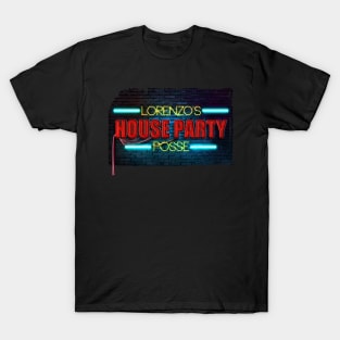 Lorenzo's House Party Colour Neon T-Shirt